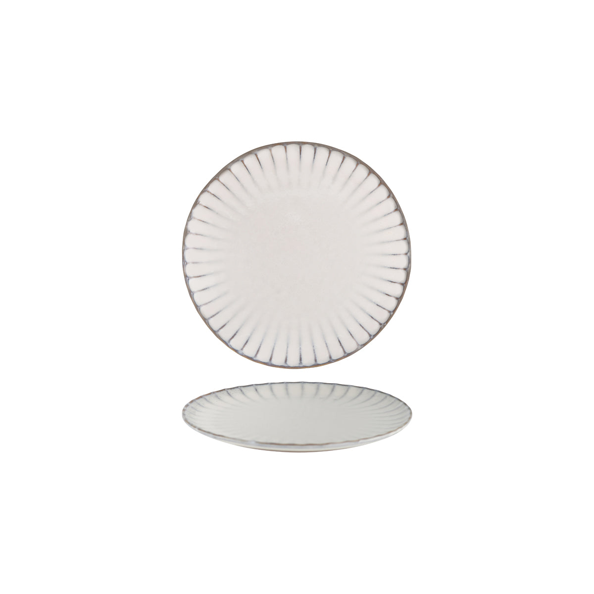 SERAXB5120232W Serax Serax Inku White Round Coupe Plate 210mm Tomkin Australia Hospitality Supplies