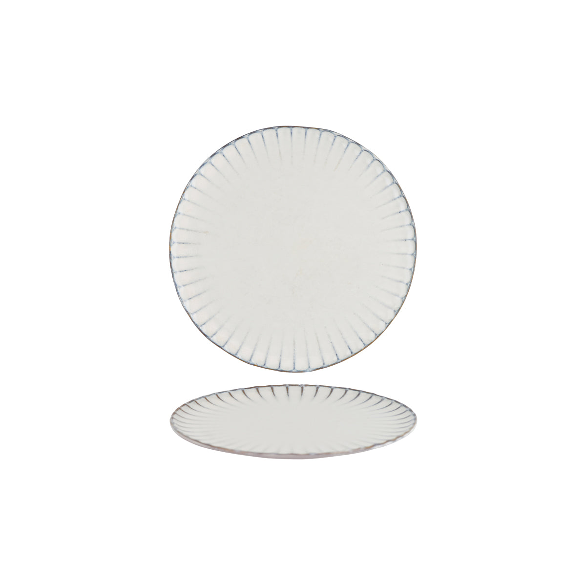 SERAXB5120233W Serax Serax Inku White Round Coupe Plate 240mm Tomkin Australia Hospitality Supplies