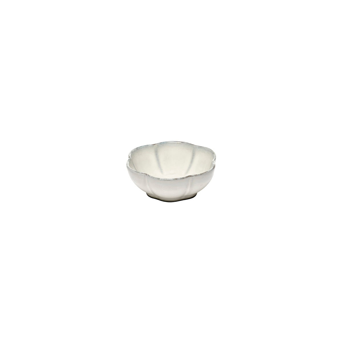 SERAXB5120240W Serax Serax Inku White Round Ribbed Bowl 110mm Tomkin Australia Hospitality Supplies
