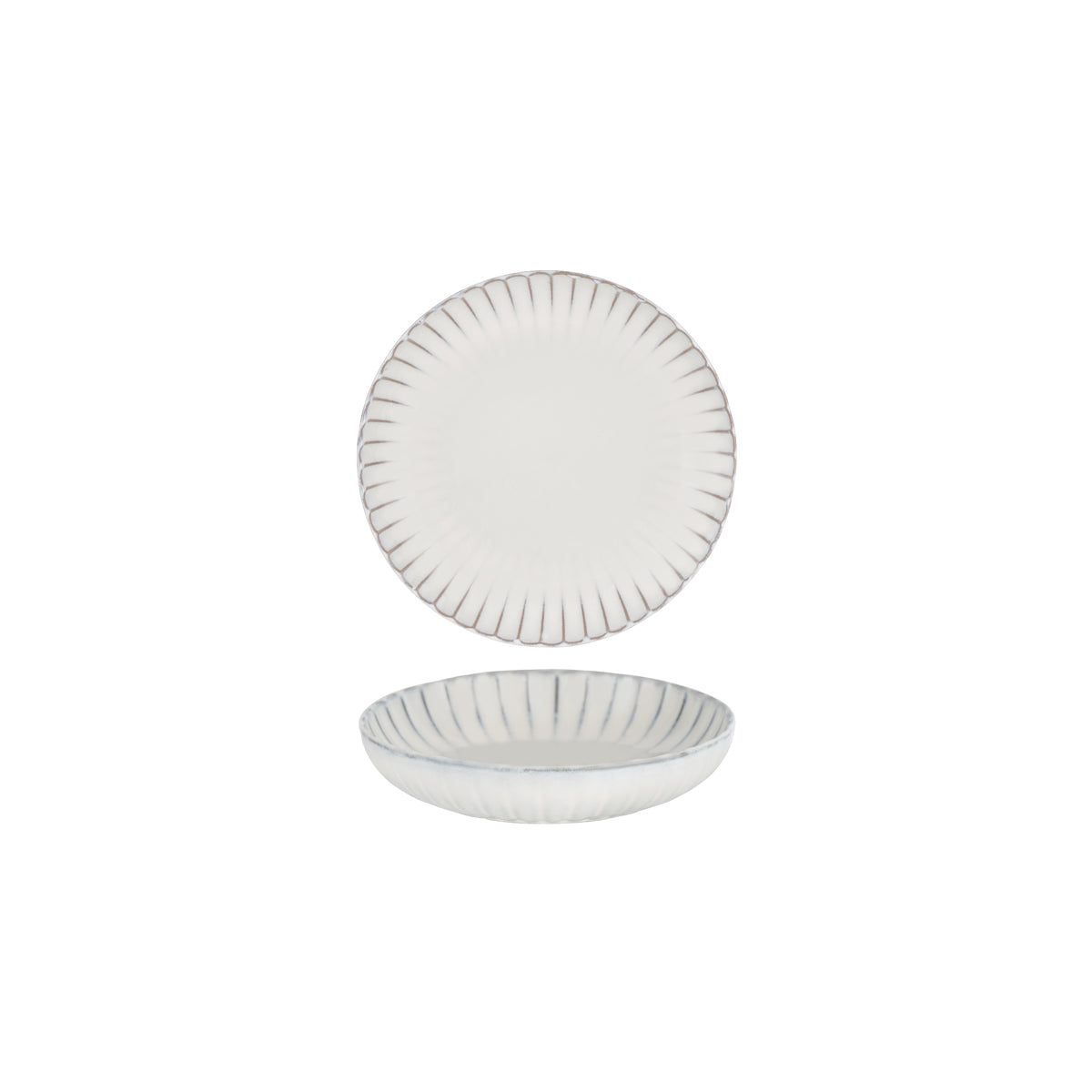 SERAXB5120243W Serax Serax Inku White Round Deep Plate 190mm Tomkin Australia Hospitality Supplies