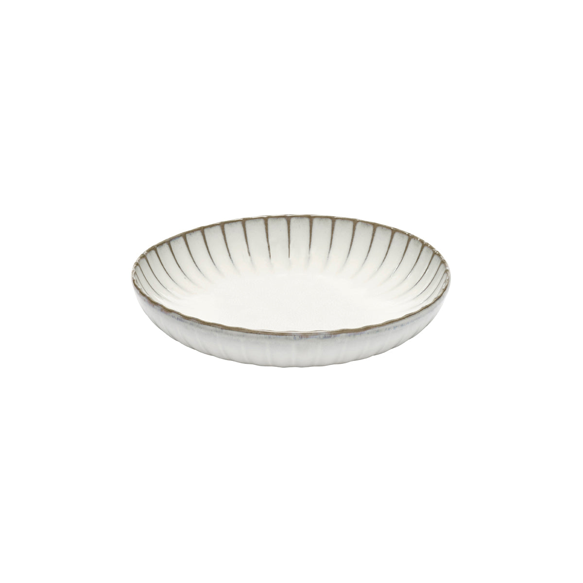 SERAXB5120244W Serax Serax Inku White Round Deep Plate 230mm Tomkin Australia Hospitality Supplies