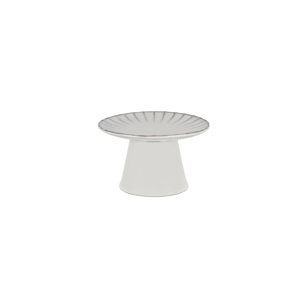 SERAXB5120252W Serax Inku Round Pedistal Cake Stand S White 150x90mm Tomkin Australia Hospitality Supplies