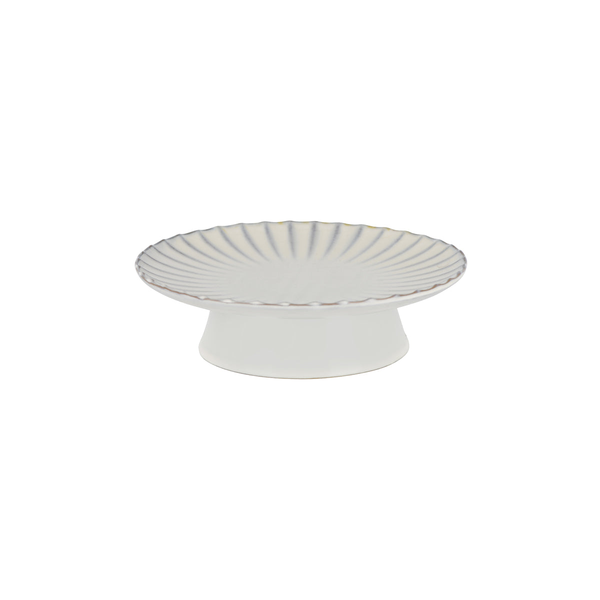 SERAXB5120254W Serax Inku Round Pedistal Cake Stand L White 240x65mm Tomkin Australia Hospitality Supplies