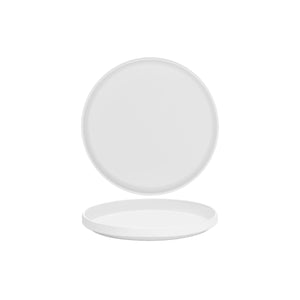 Serax Passe-Partout Matt White Round Low Plate 220mm