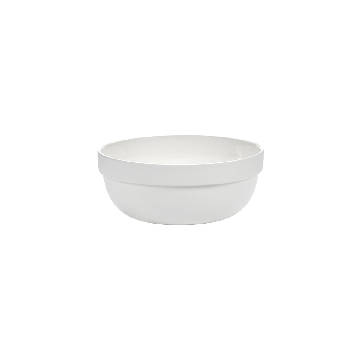 SERAXB6219111 Serax Serax Passe-Partout Matt White Round Salad Bowl 240mm Tomkin Australia Hospitality Supplies