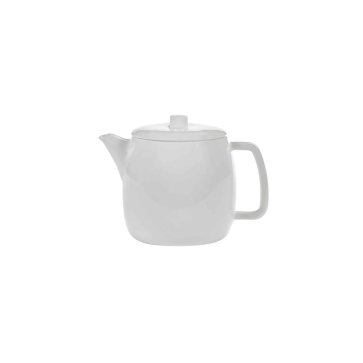 SERAXB6219123G Serax Serax Passe-Partout Glazed White Teapot With Infuser 120mm Tomkin Australia Hospitality Supplies