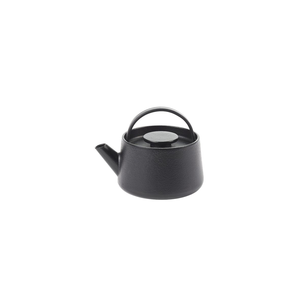 SERAXB6820001 Serax Serax Inku Black Cast Iron Teapot 150x125mm Tomkin Australia Hospitality Supplies