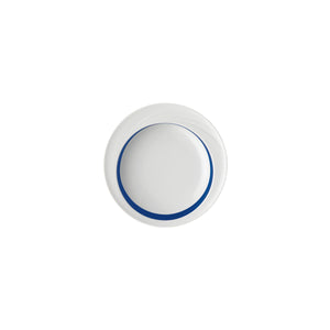 Donna Senior Decor Round Comfort Coupe Plate with Dark Blue Wide Band 230mm