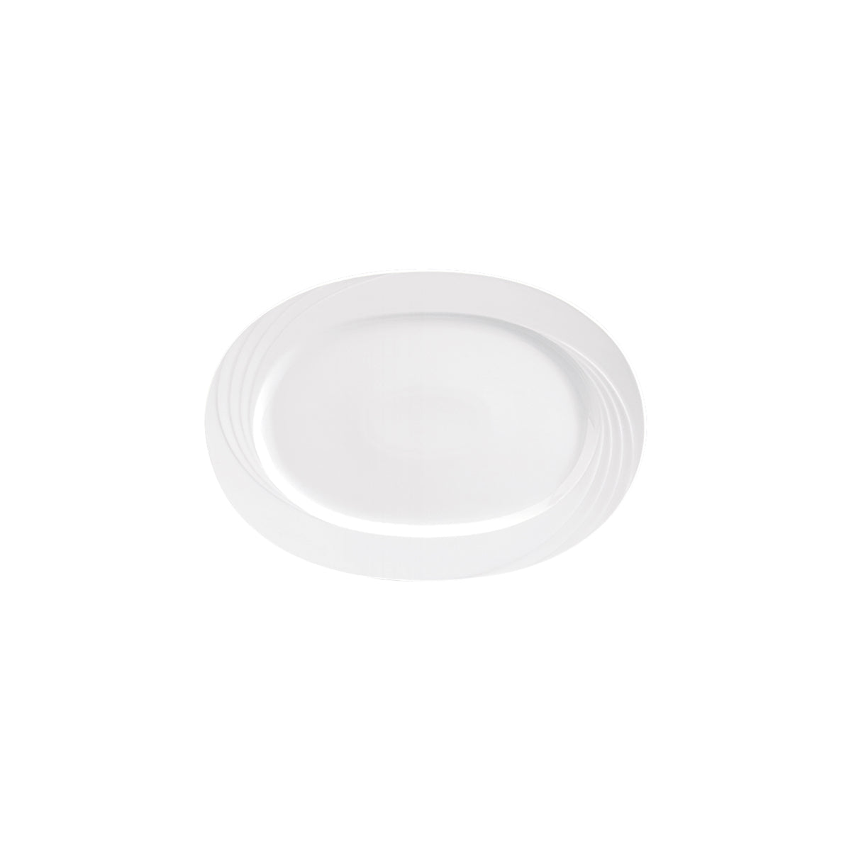 Donna Senior Oval Platter Flat Rim 265x189x26mm