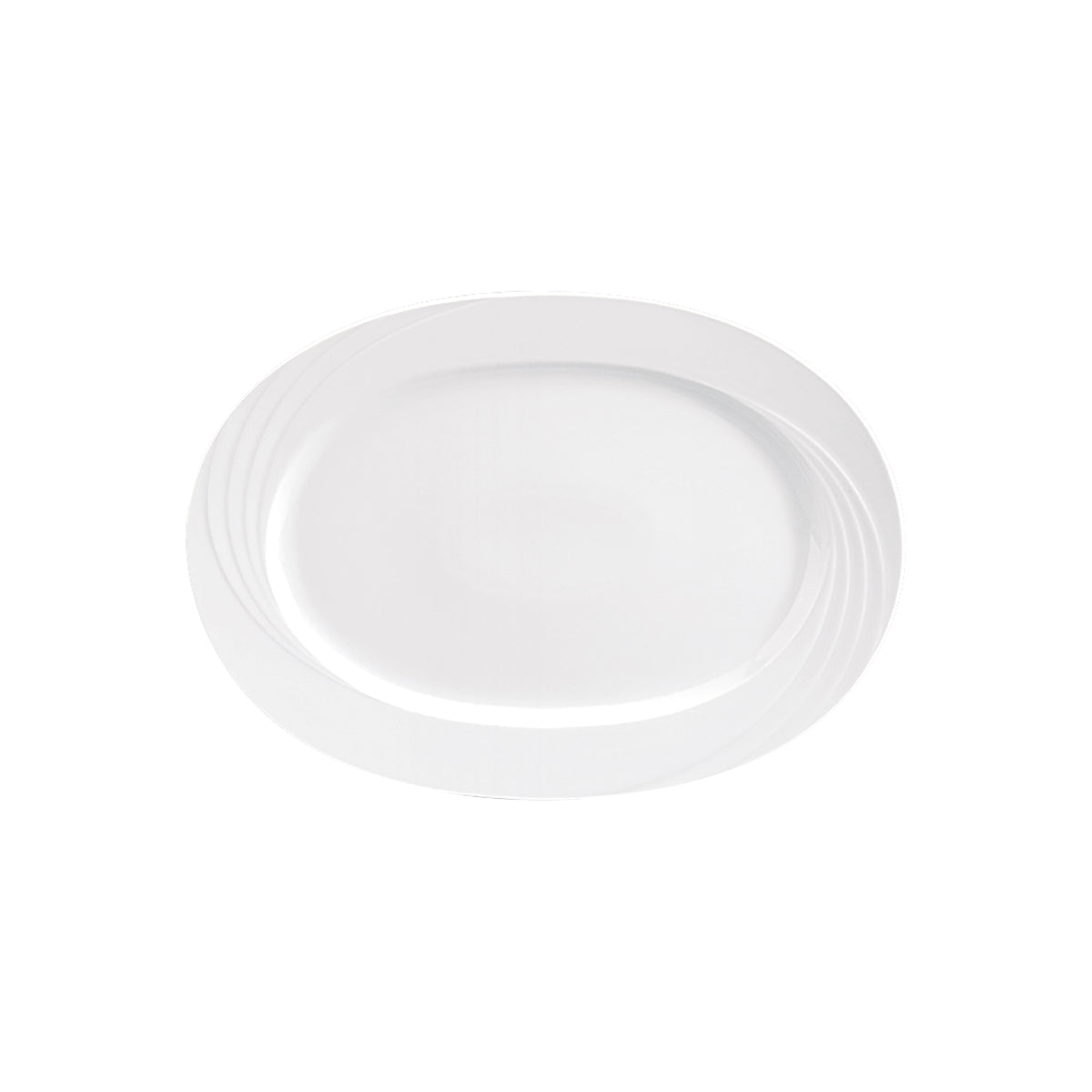 Donna Senior Oval Platter Flat Rim 336x236x28mm