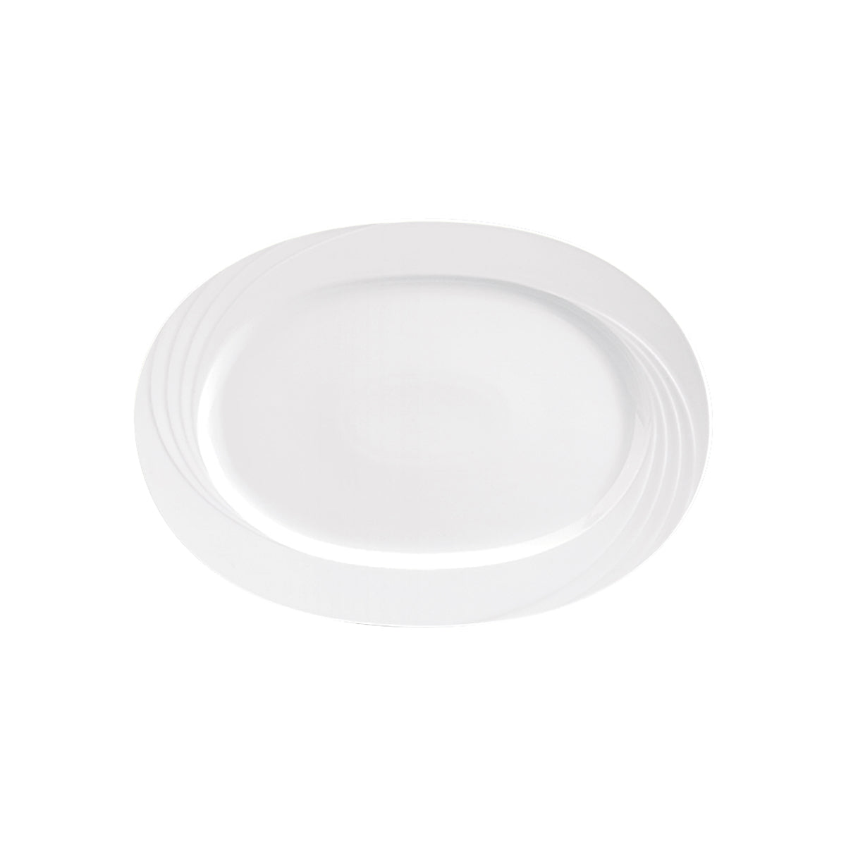 Donna Senior Oval Platter Flat Rim 378x270x35mm
