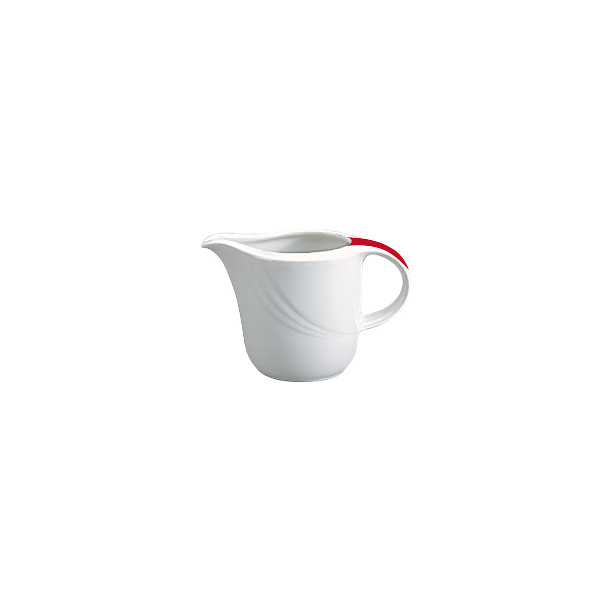 SH9184715/62931 Donna Senior Decor Creamer with Red Band 150ml Tomkin Australia Hospitality Supplies