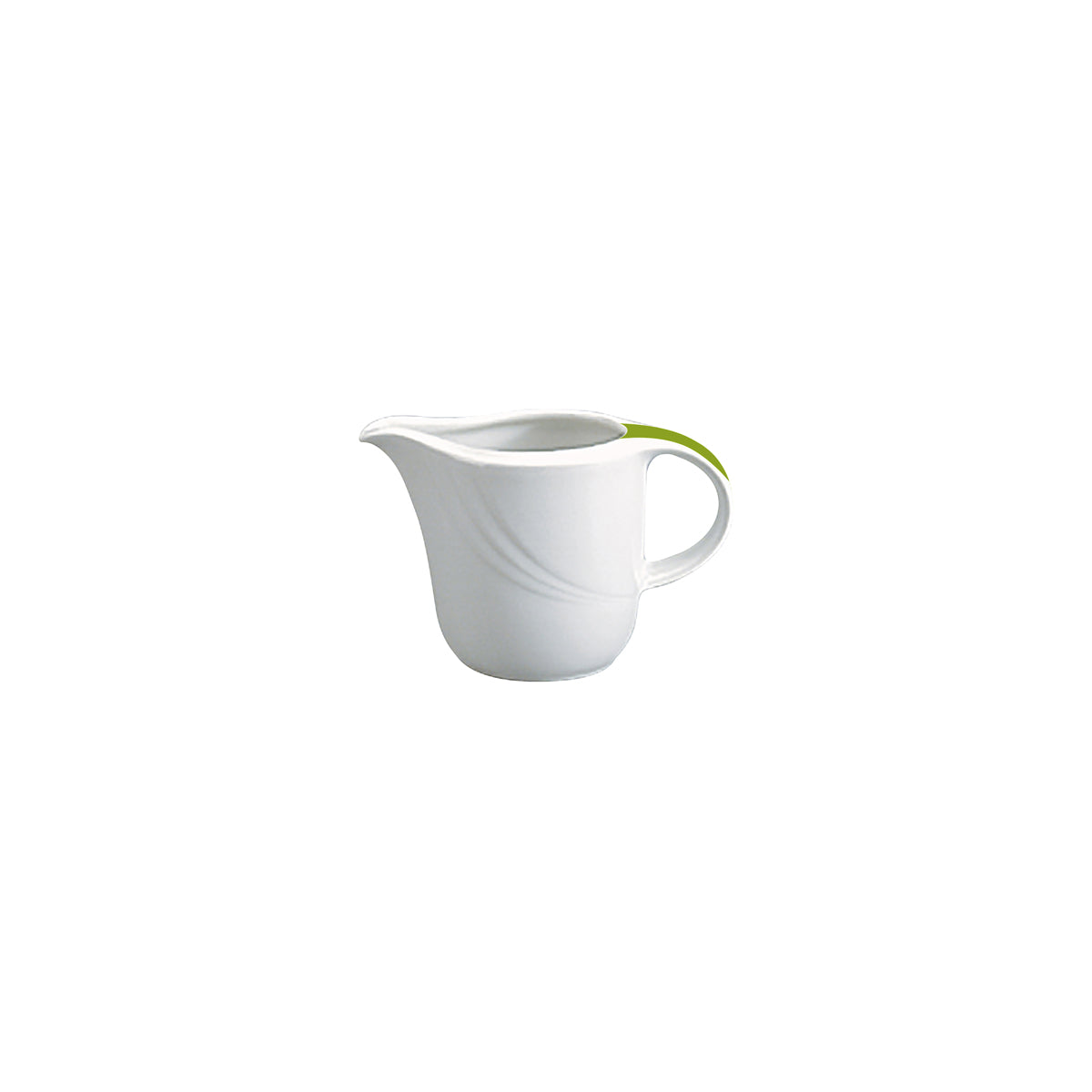SH9184715/62941 Donna Senior Decor Creamer with Light Green Band 150ml Tomkin Australia Hospitality Supplies