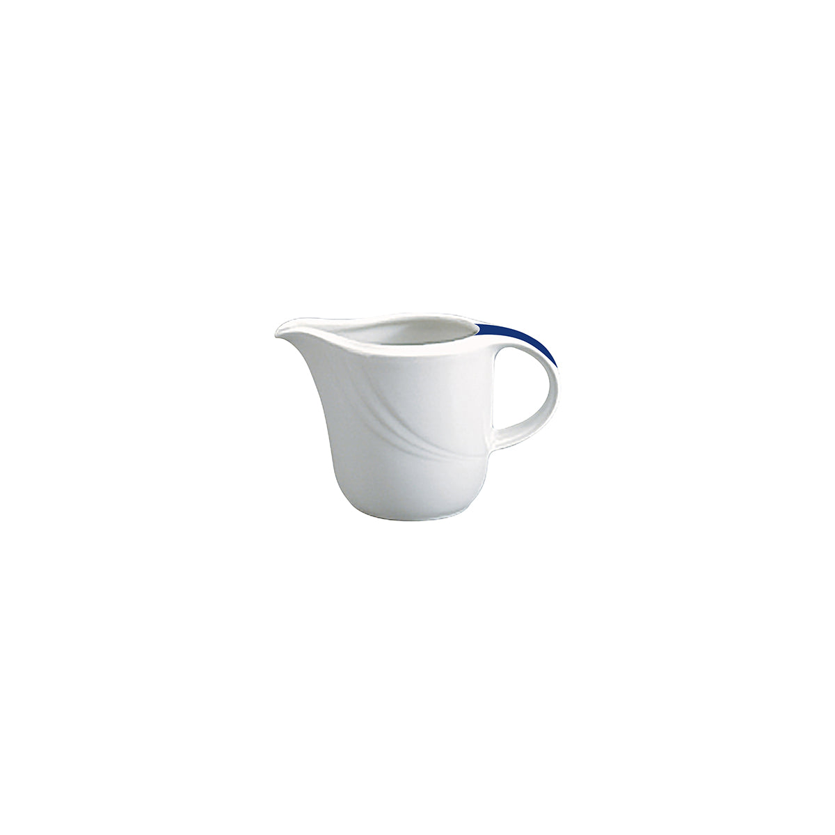 SH9184715/62971 Donna Senior Decor Creamer with Dark Blue Band 150ml Tomkin Australia Hospitality Supplies