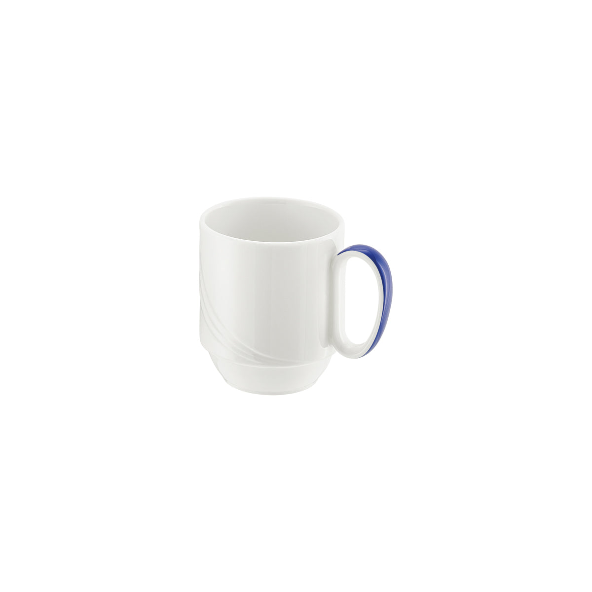 SH9185629/62971 Donna Senior Decor Stackable Mug with Dark Blue Band 280ml Tomkin Australia Hospitality Supplies
