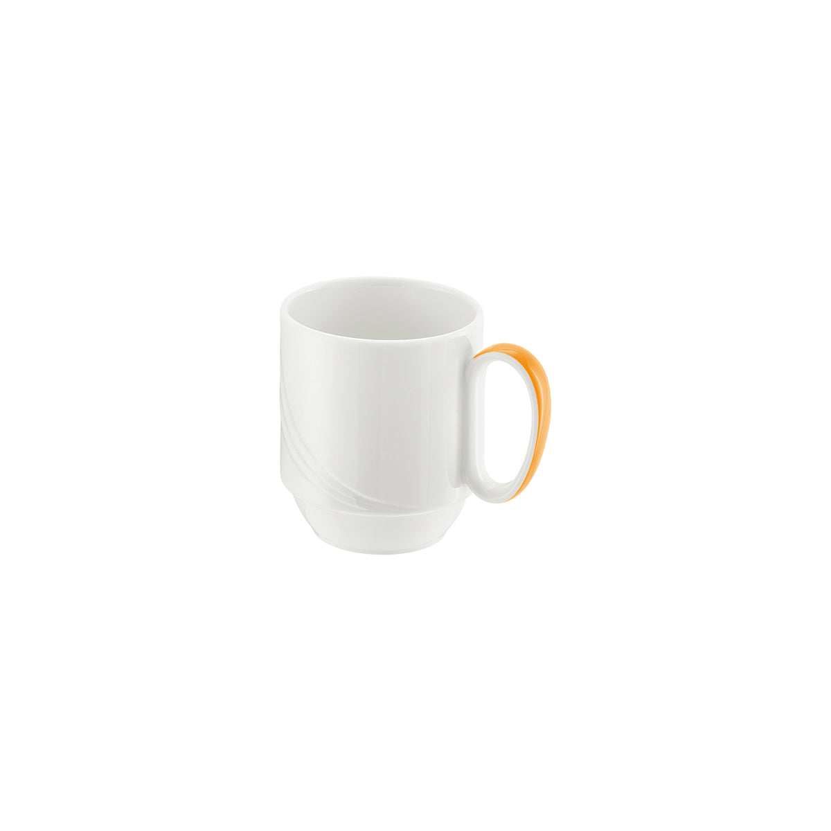 SH9185629/62991 Donna Senior Decor Stackable Mug with Orange Band 280ml Tomkin Australia Hospitality Supplies