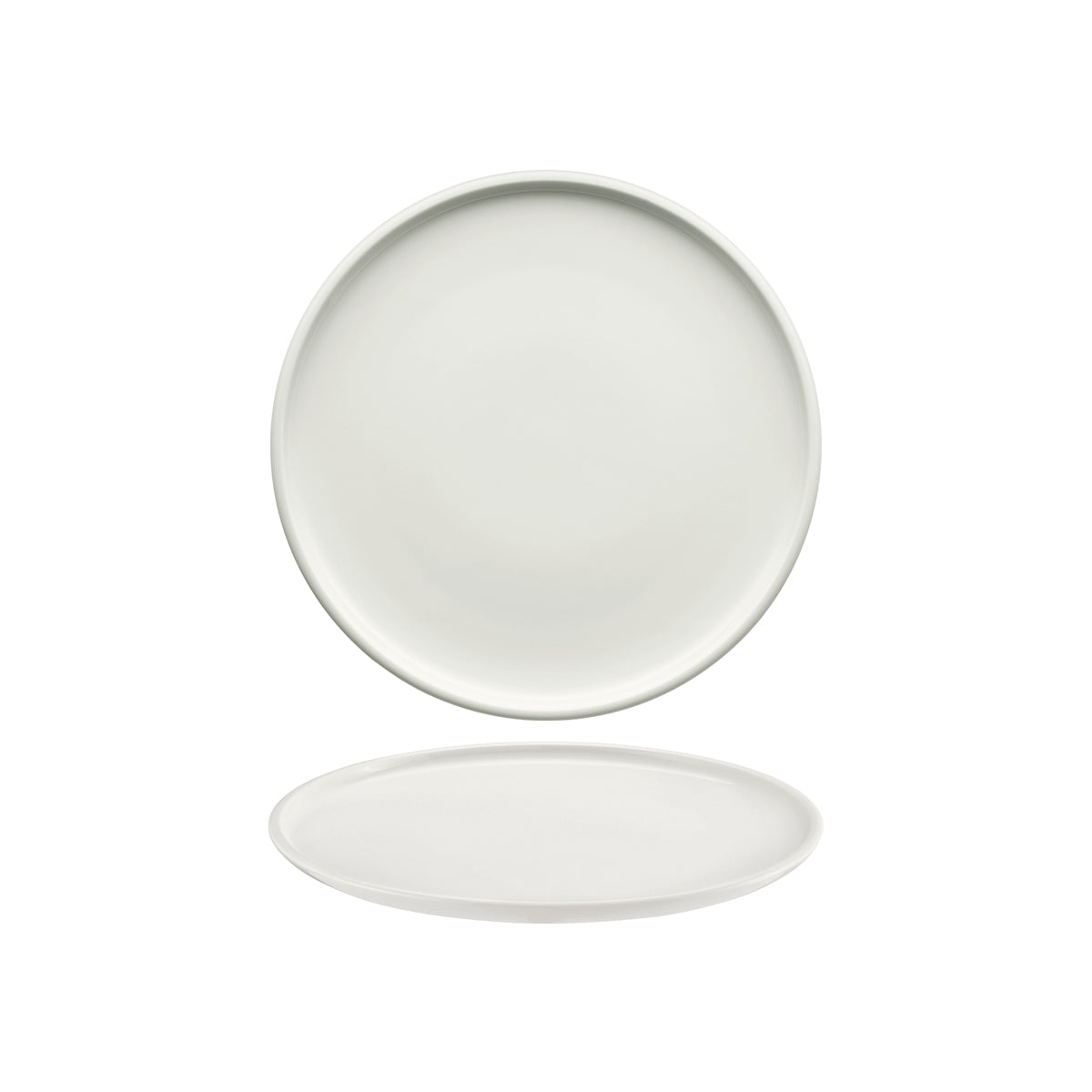 SH9251224 Schonwald Shiro Round Flat Coupe Plate 240mm Tomkin Australia Hospitality Supplies