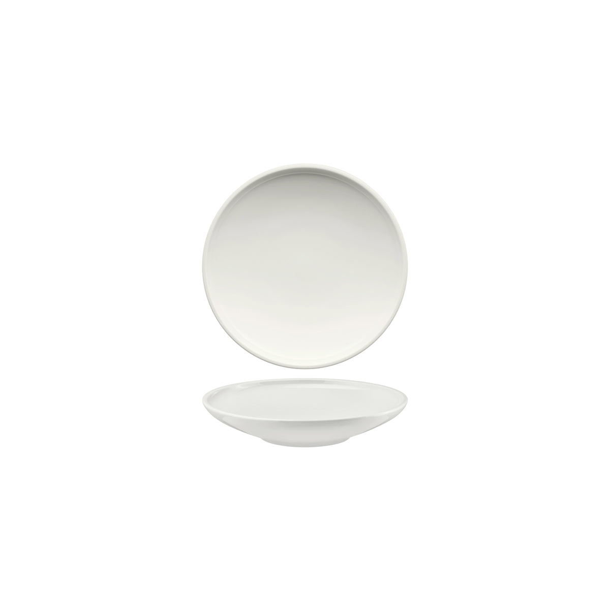 SH9251315 Schonwald Shiro Round Deep Coupe Plate 150mm Tomkin Australia Hospitality Supplies