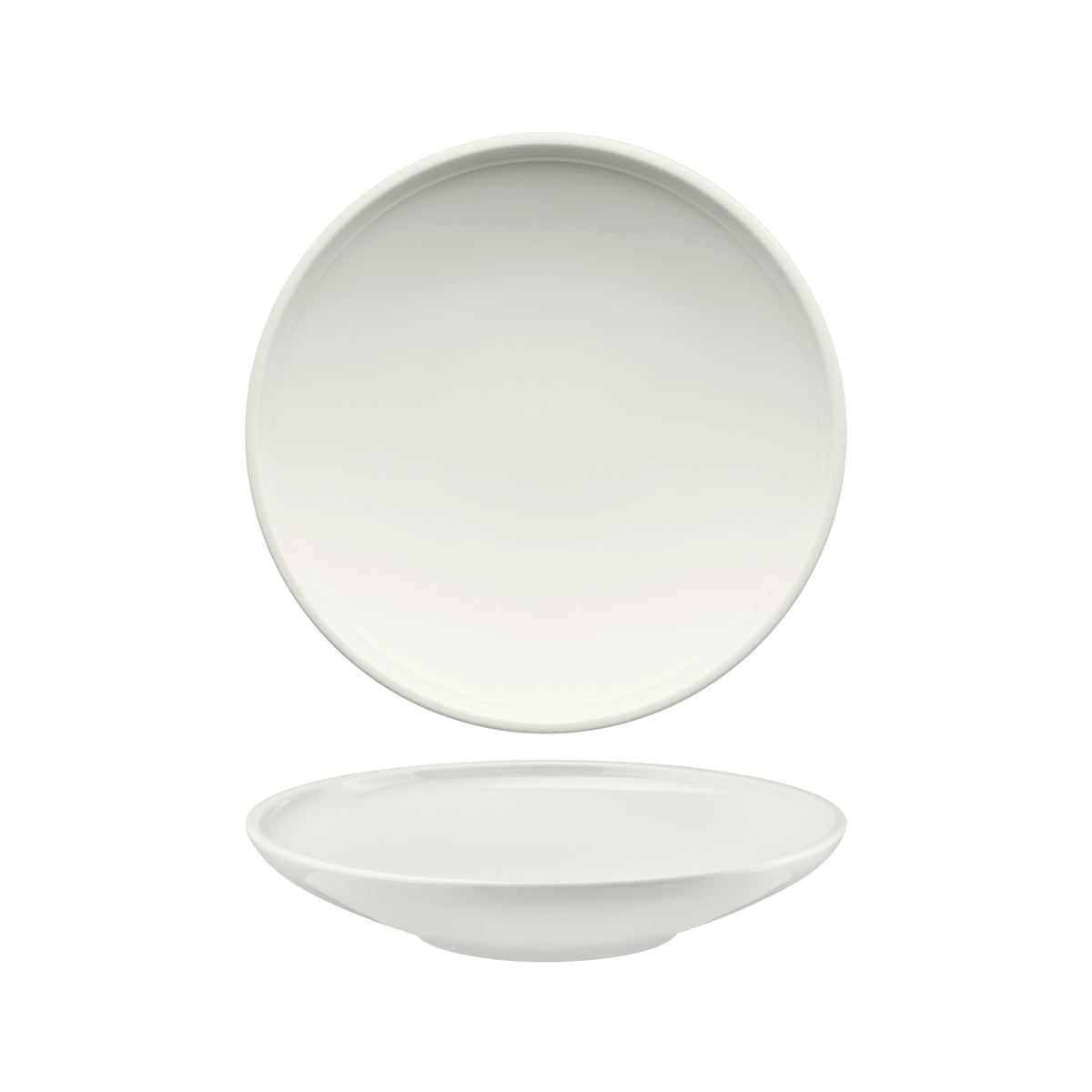 SH9251326 Schonwald Shiro Round Deep Coupe Plate 260mm Tomkin Australia Hospitality Supplies