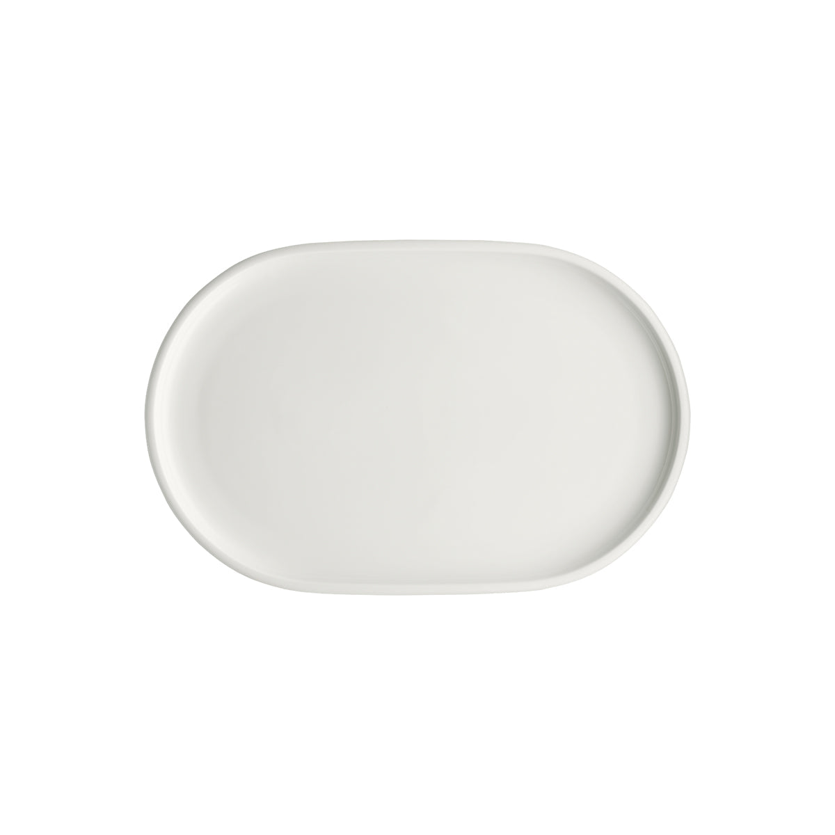 SH9252230 Schonwald Shiro Oval Coupe Platter 194x300mm Tomkin Australia Hospitality Supplies