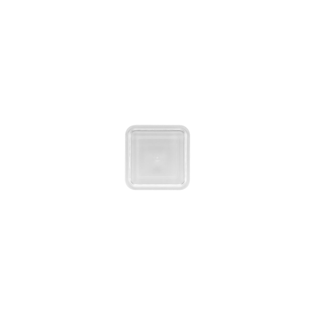 SH9880238/000011 Schonwald Donna Senior Square Salad Dish Lid 125x125mm Clear | Tomkin Australia