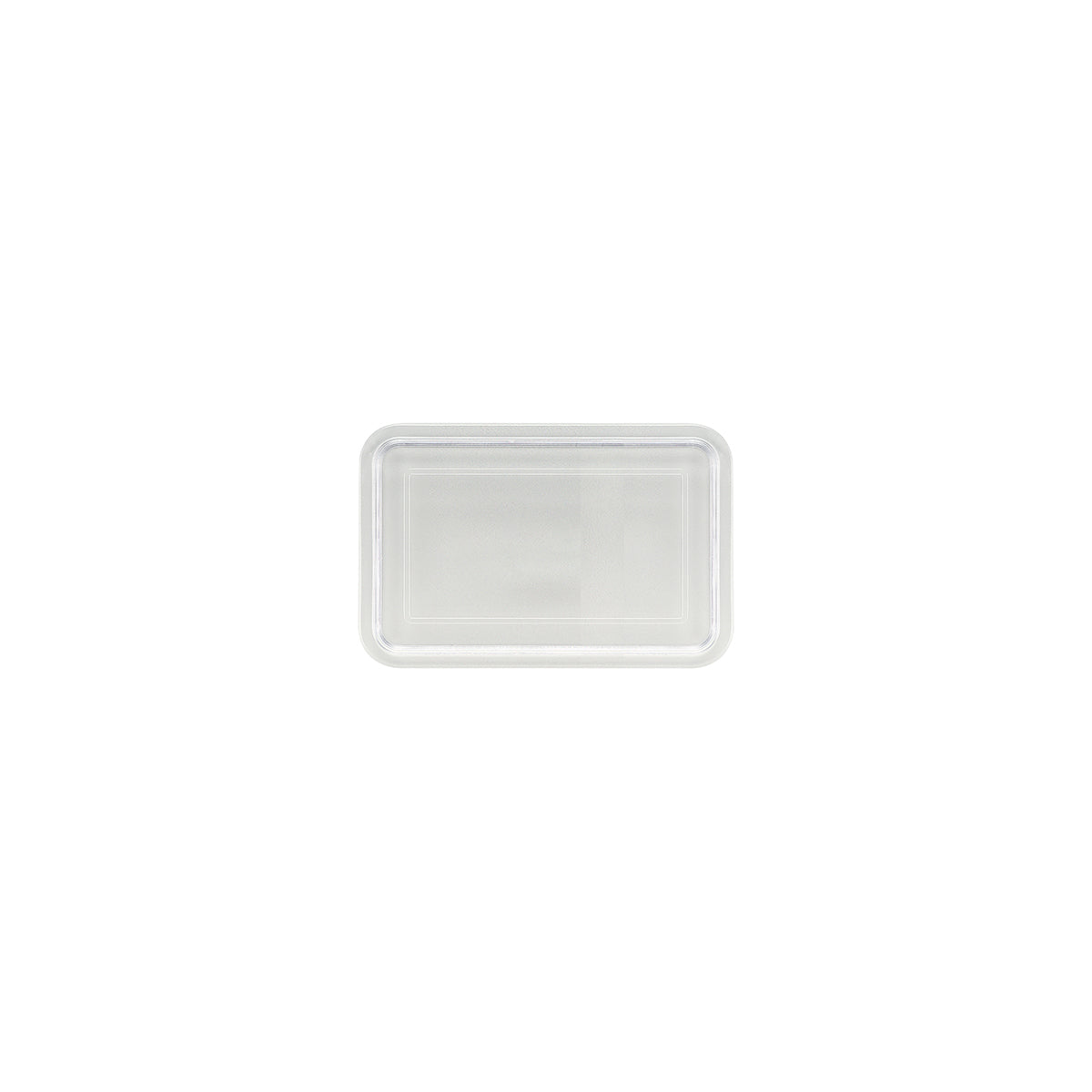SH9880212 Schonwald Donna Senior Rectangular Salad Dish Lid 130x98mm Clear | Tomkin Australia