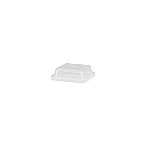 Donna Senior Square Plate Lid 140x140mm Opaque