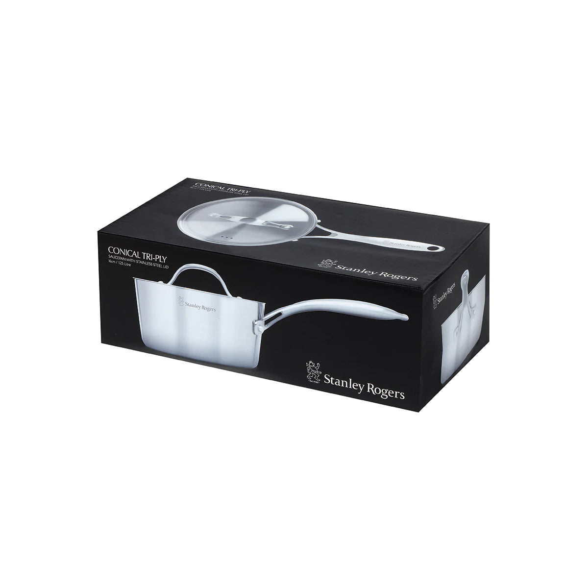 Conical Tri Ply Saucepan 160mm