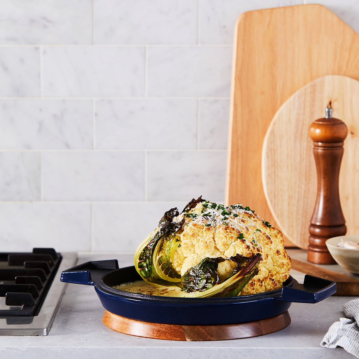 SR42374 Stanley Rogers Magnetic Trivet Acacia 240mm  Tomkin Australia Hospitality Supplies