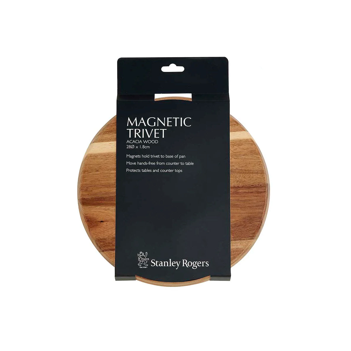 Magnetic Trivet Acacia 280mm