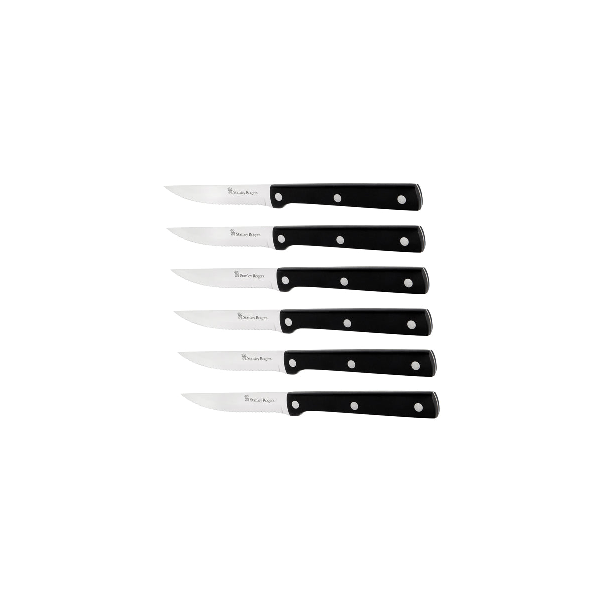 SR50421 Stanley Rogers Bistro 6pc Steak Knives  Tomkin Australia Hospitality Supplies