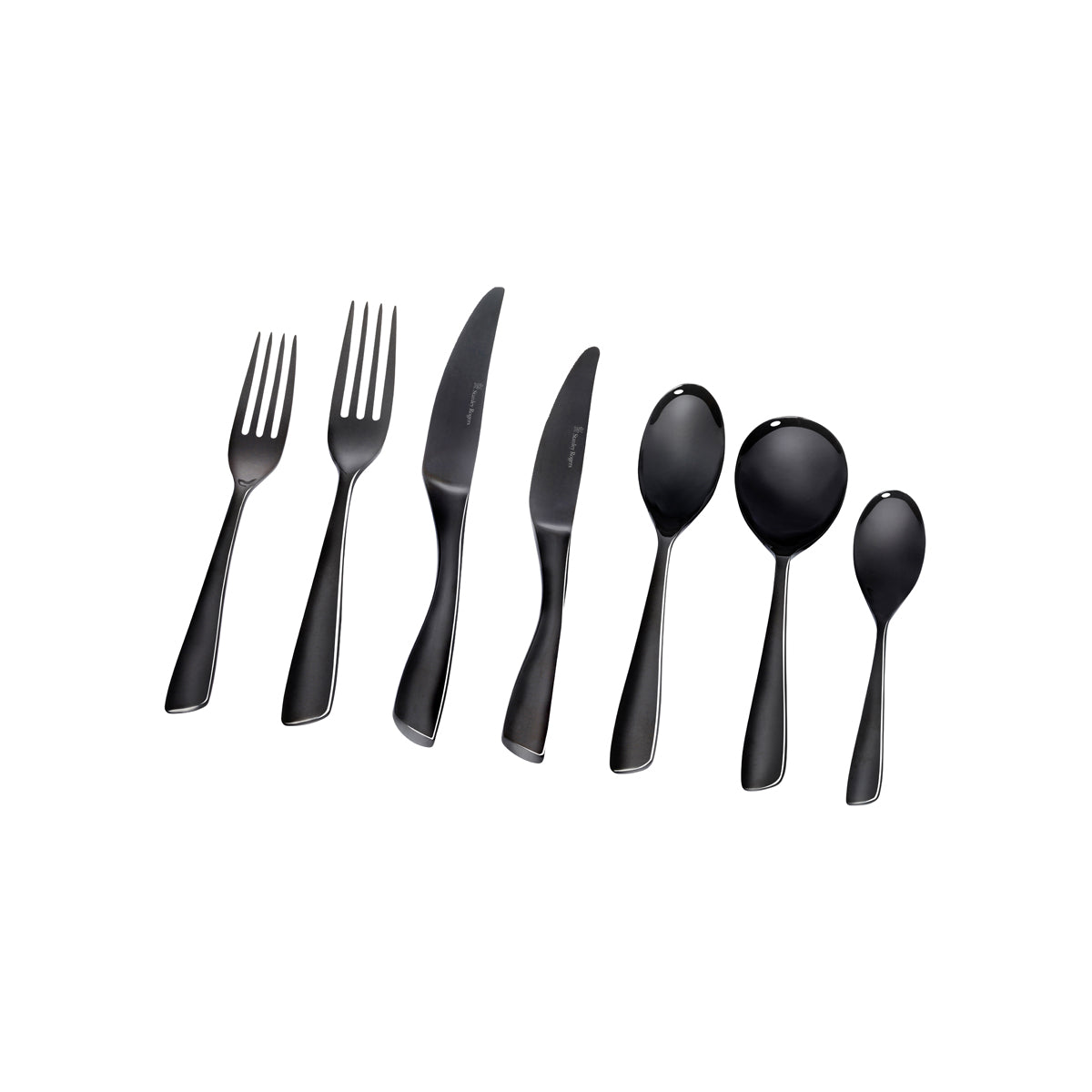 SR50423 Stanley Rogers Soho Onyx 56pc Cutlery Set  Tomkin Australia Hospitality Supplies