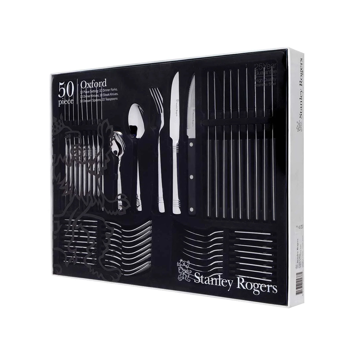 Oxford 50pc Cutlery Set