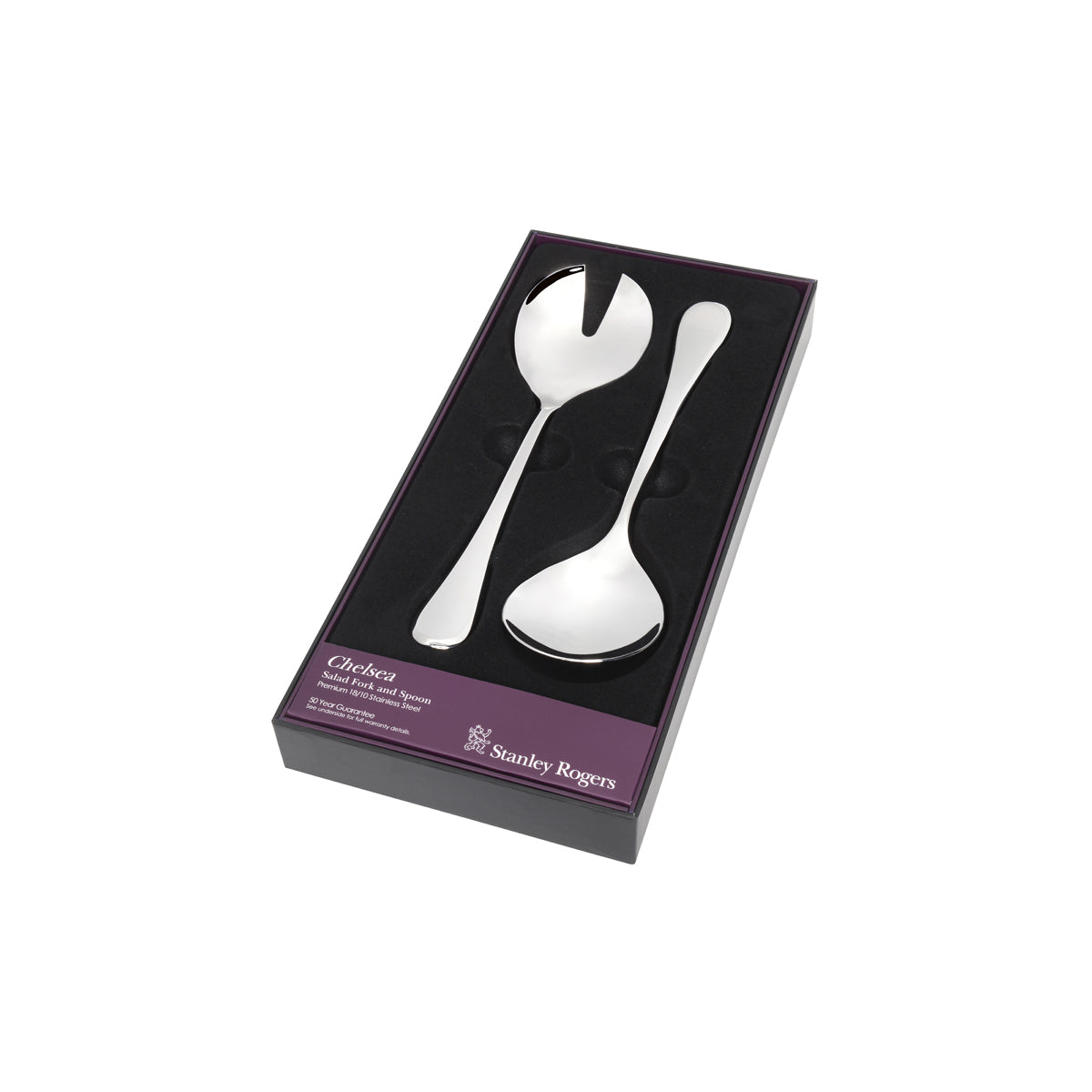 SR50467 Stanley Rogers Chelsea 2pc Salad Servers Tomkin Australia Hospitality Supplies