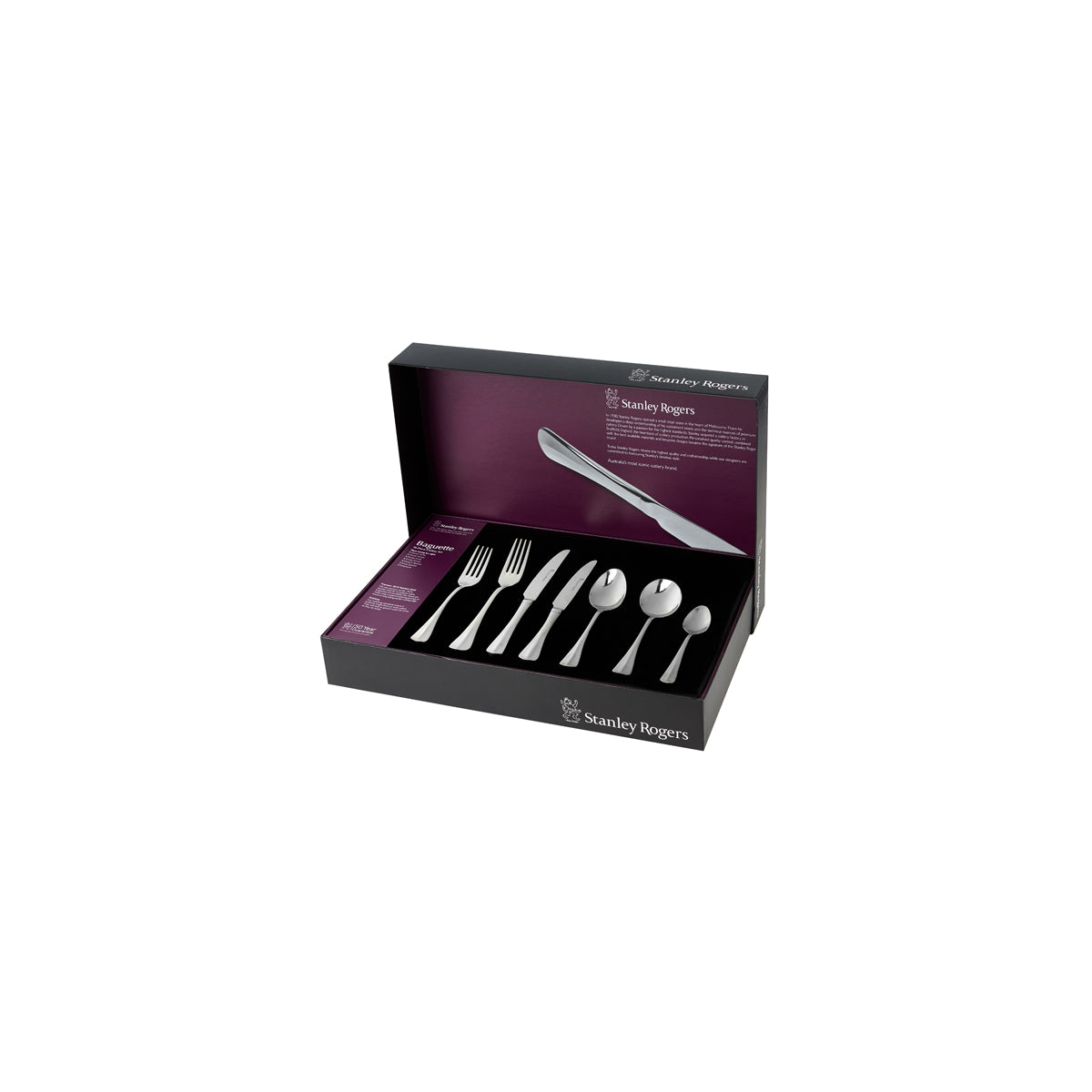 SR50516 Stanley Rogers Baguette 42pc Cutlery Set Tomkin Australia Hospitality Supplies