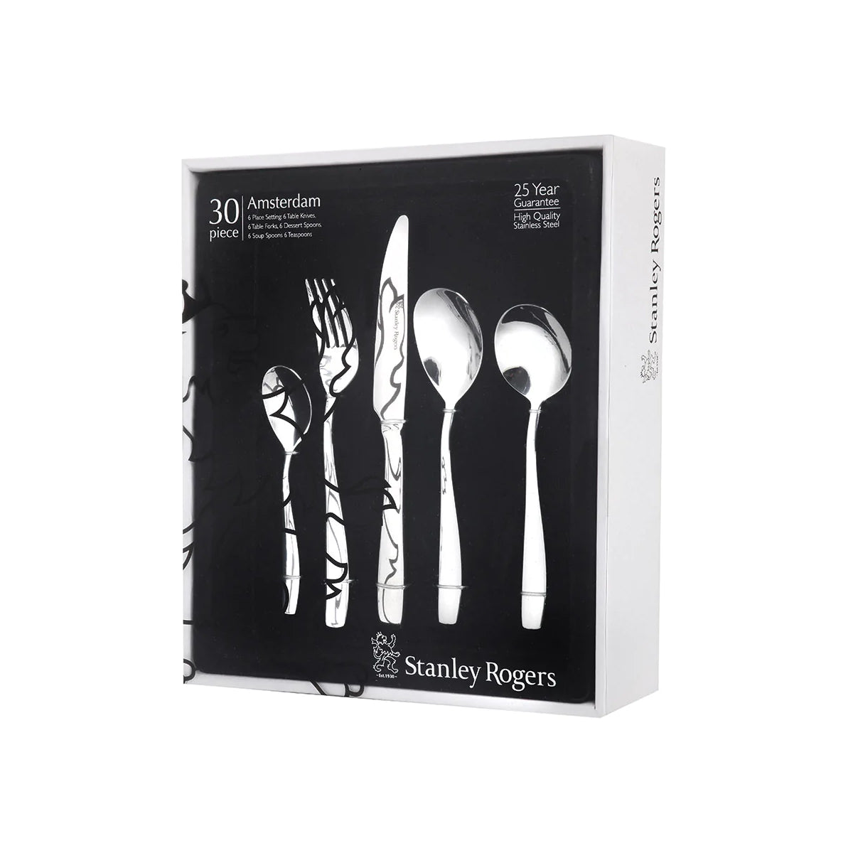 Amsterdam 30pc Cutlery Set