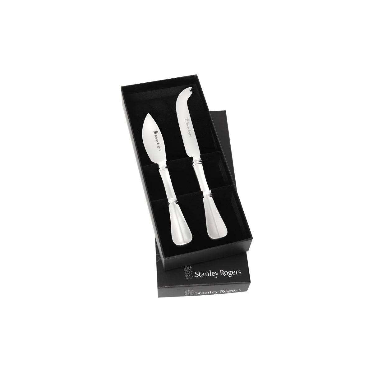 SR50620 Stanley Rogers Baguette 2pc Cheese Knives Set Tomkin Australia Hospitality Supplies