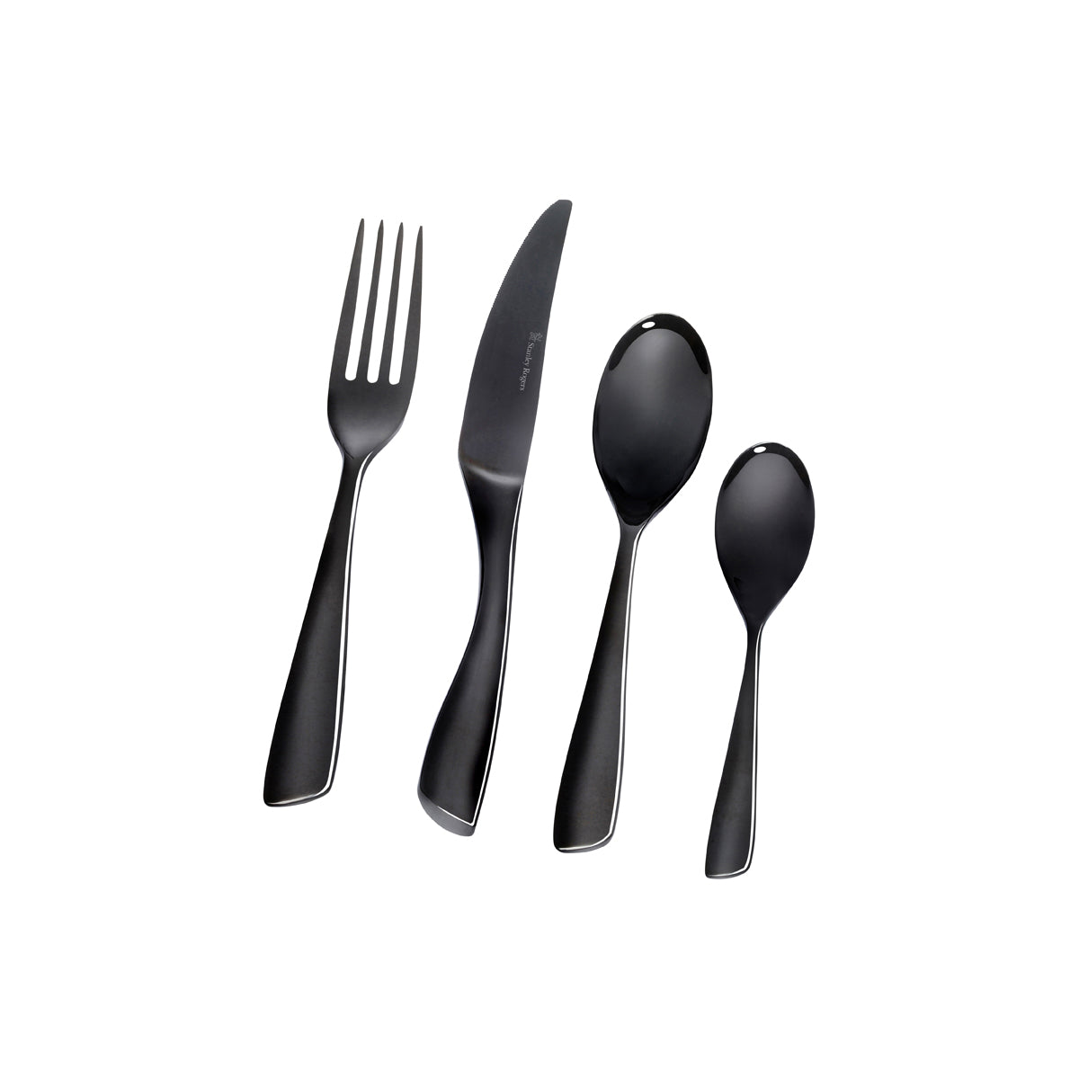 SR50623 Stanley Rogers Soho Onyx 24pc Cutlery Set  Tomkin Australia Hospitality Supplies