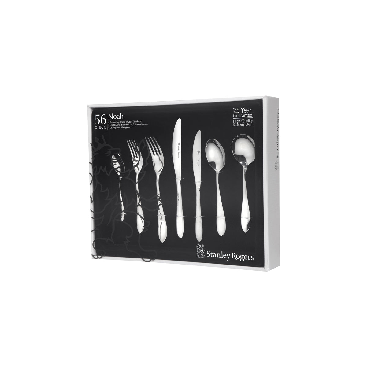 SR50663 Stanley Rogers Noah 56pc Cutlery Tomkin Australia Hospitality Supplies