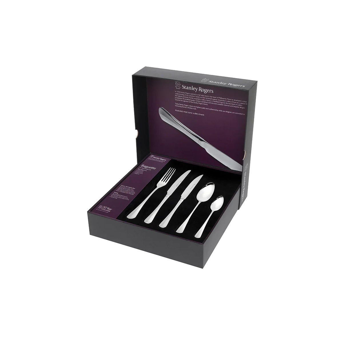 Baguette 40pc Cutlery