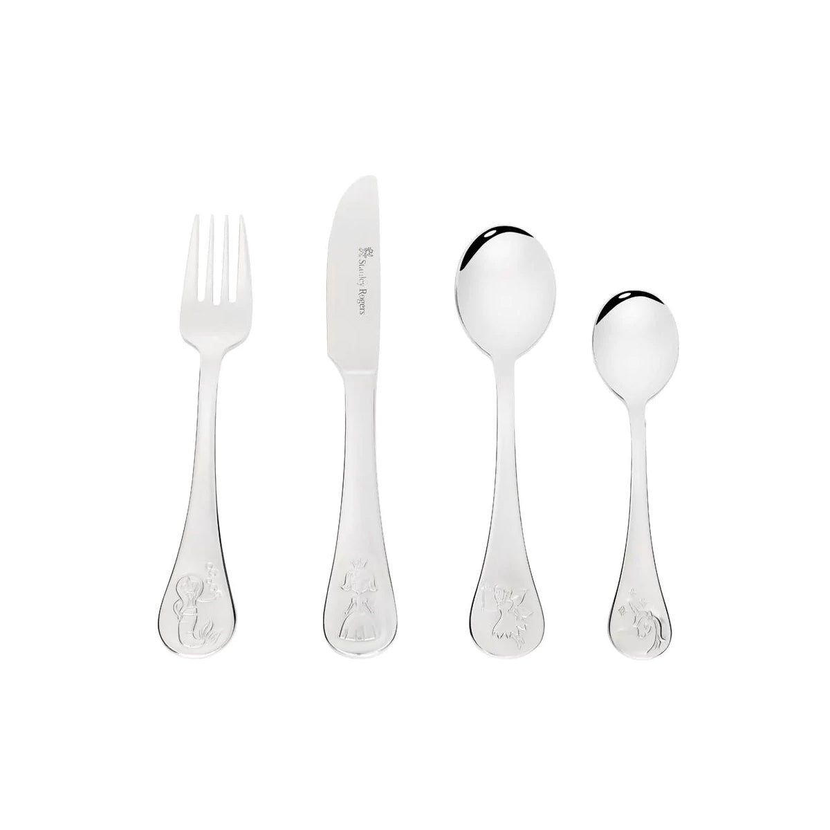 Childrens Cutlery Fairy Tale 4pc Set