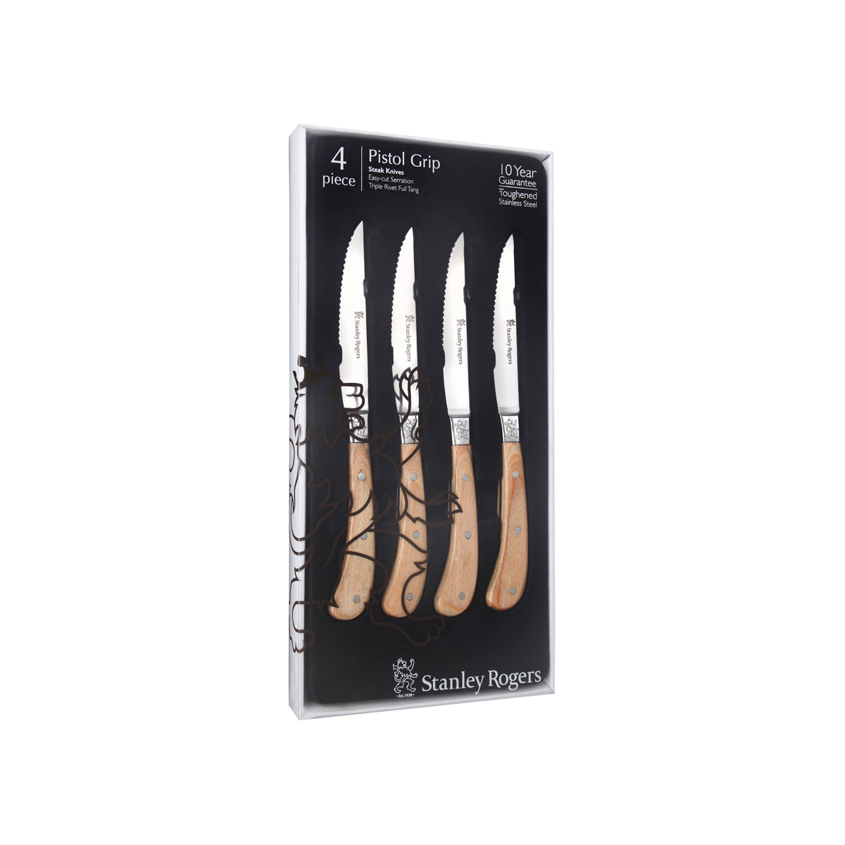 Stanley Rogers Steak Knife Set 4pc