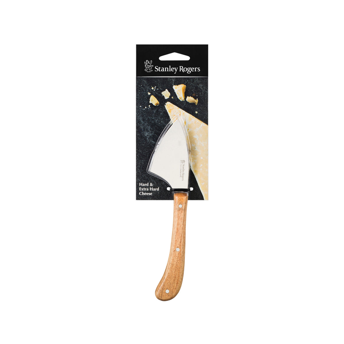 Pistol Grip Hard Cheese Knife Acacia
