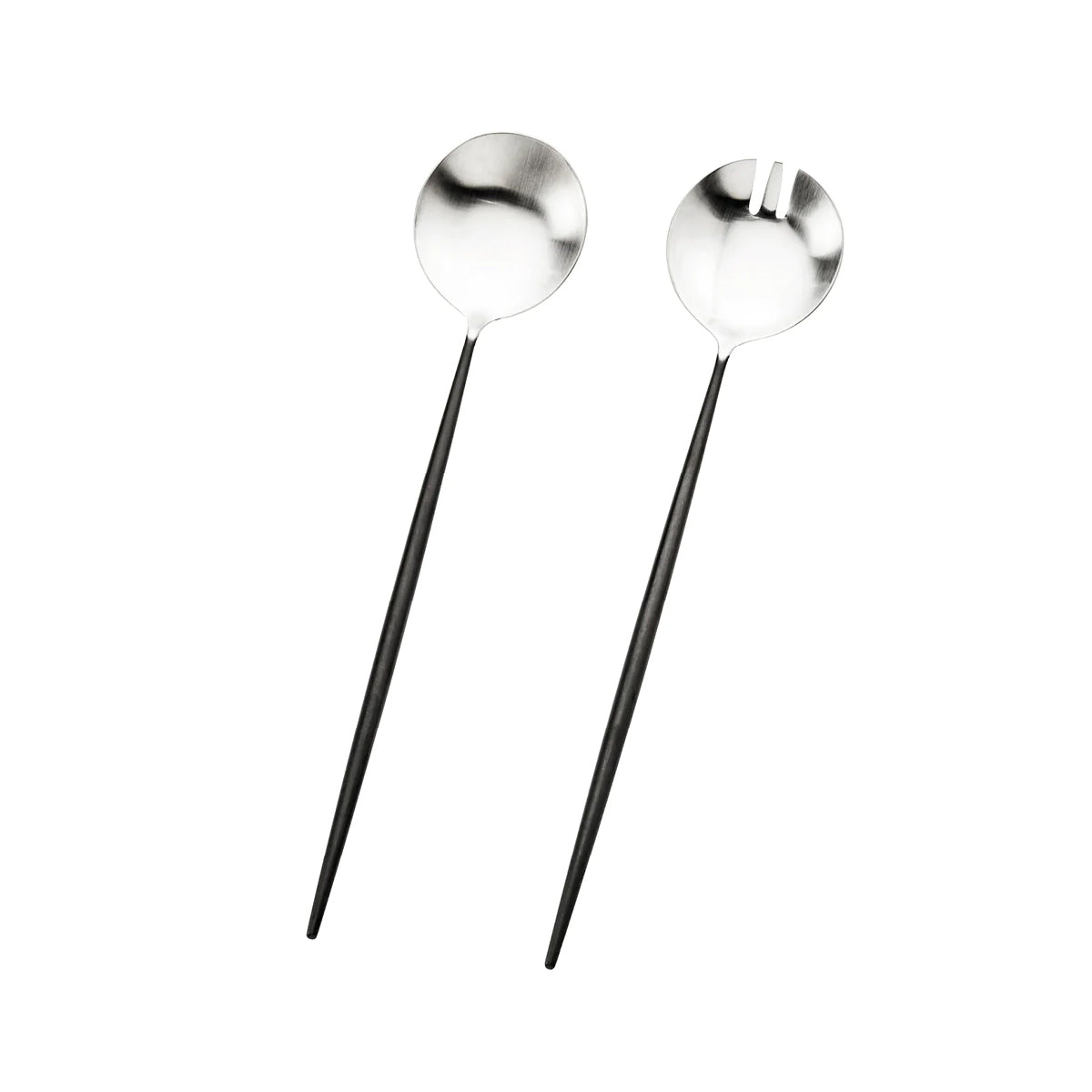 Piper Black 2pc Salad Servers
