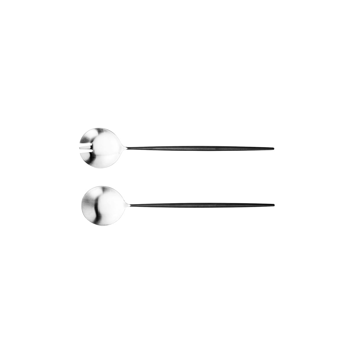 Piper Black 2pc Salad Servers
