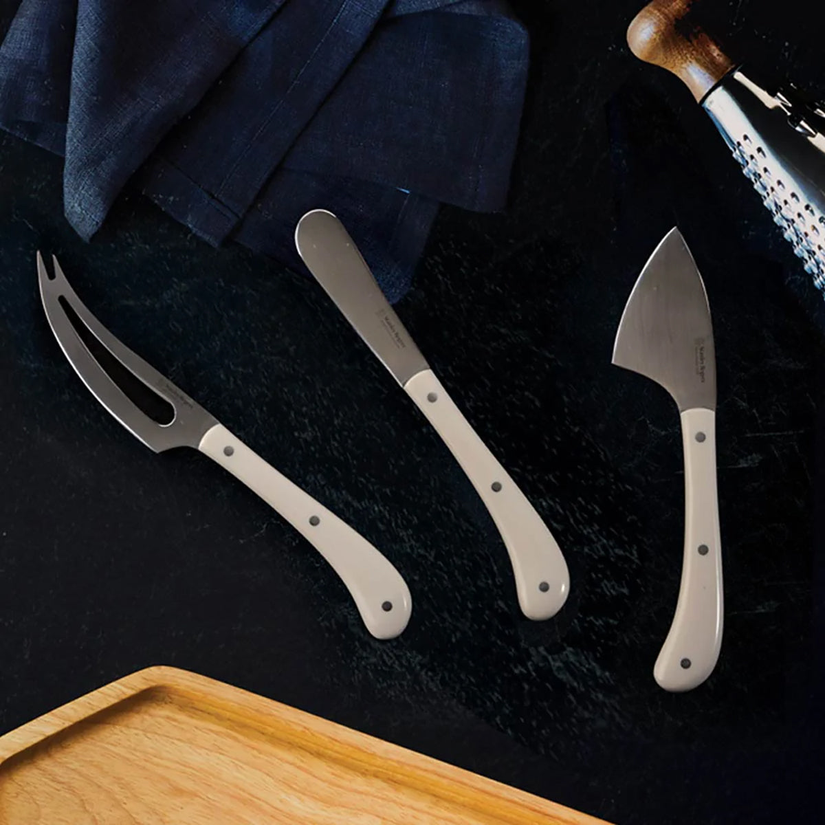 Pistol Grip Cream Cheese 3pc Set