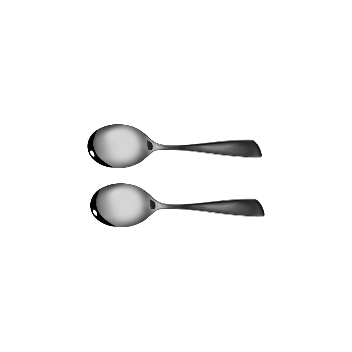 SR50842 Stanley Rogers Soho Onyx 2pc Serving Spoons Tomkin Australia Hospitality Supplies