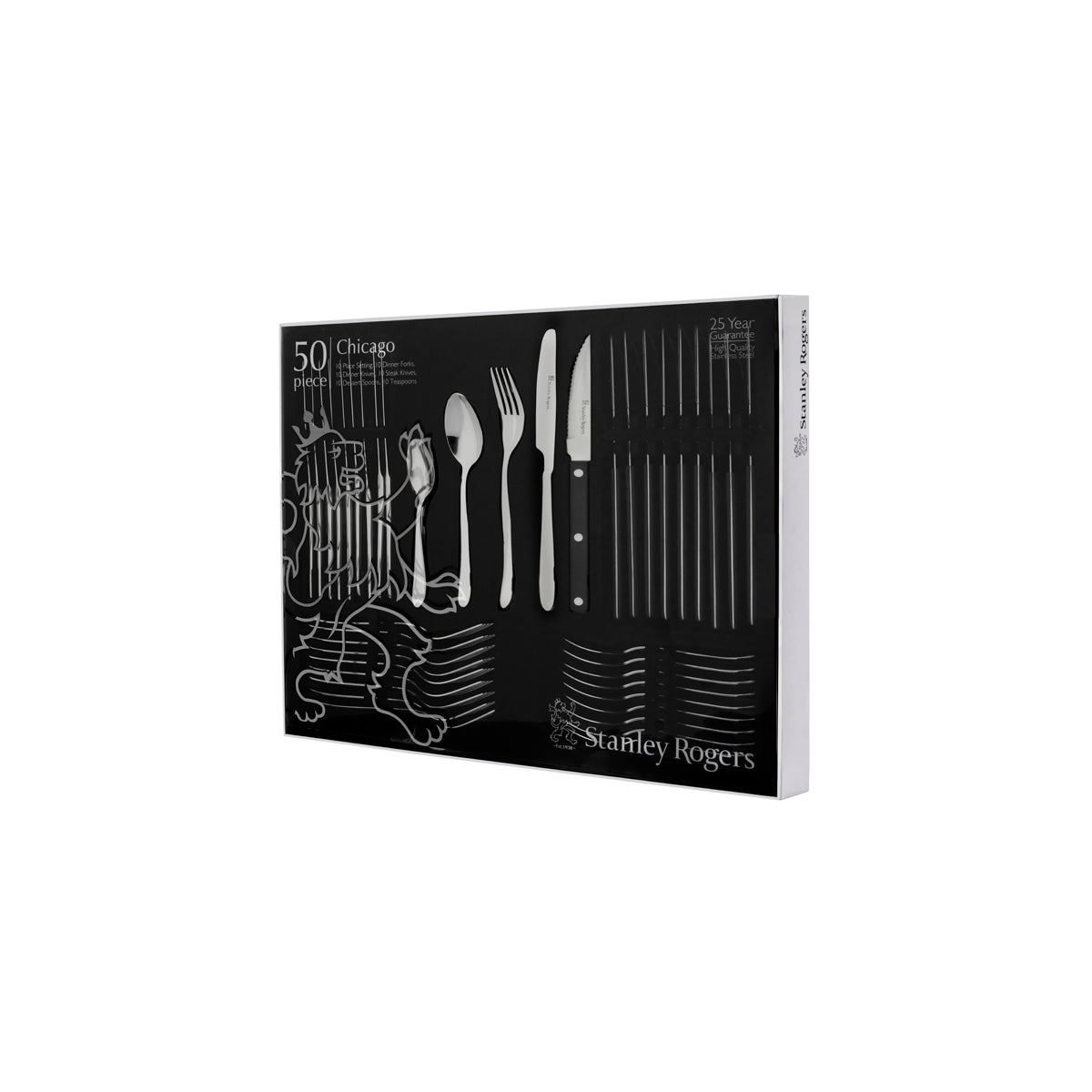 SR50849 Stanley Rogers Chicago 50pc Cutlery Set  Tomkin Australia Hospitality Supplies