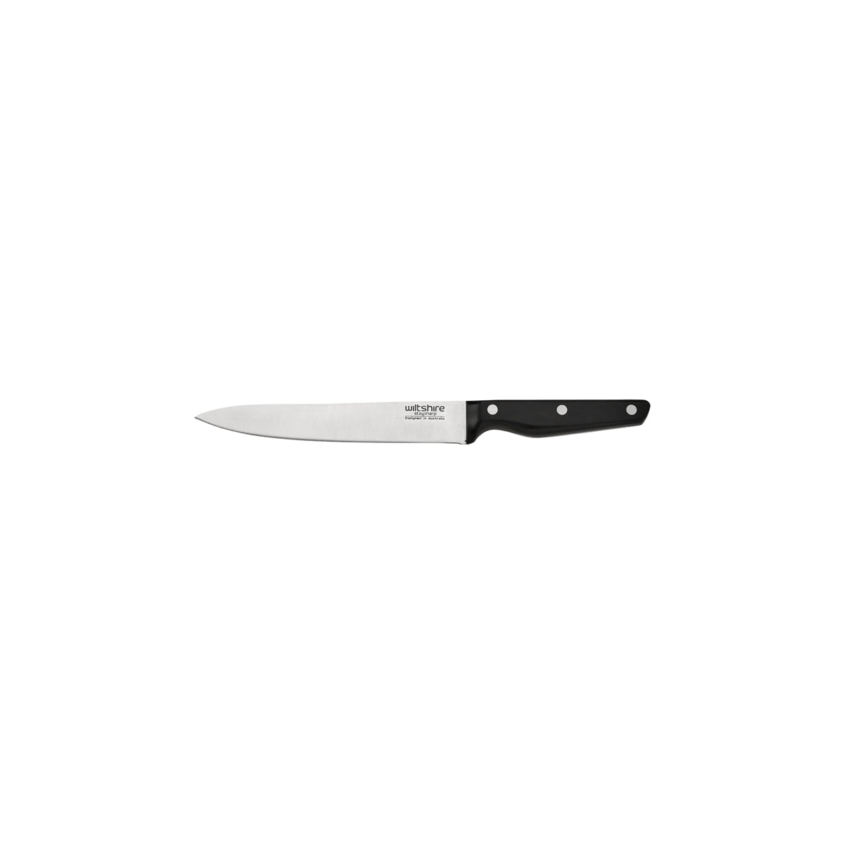 STAYS41434 WILTSHIRE Staysharp Triple Riveted Carving 200mm Tomkin Australia Hospitality Supplies