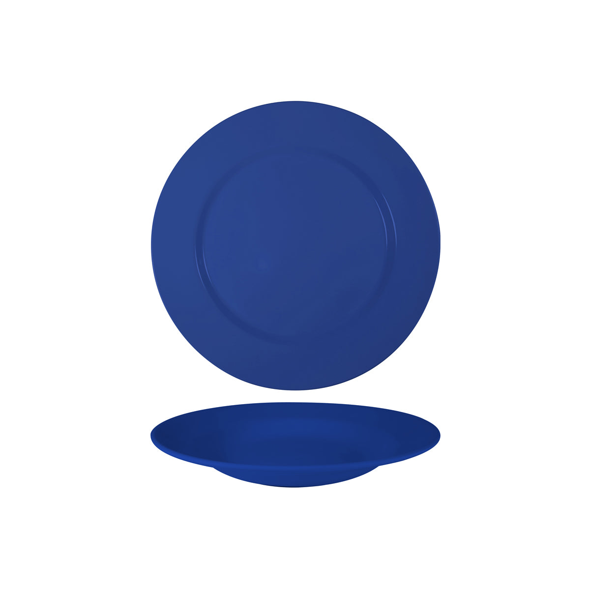 SUPER20204 Superware Blue Round Soup Plate 230x35mm Tomkin Australia Hospitality Supplies
